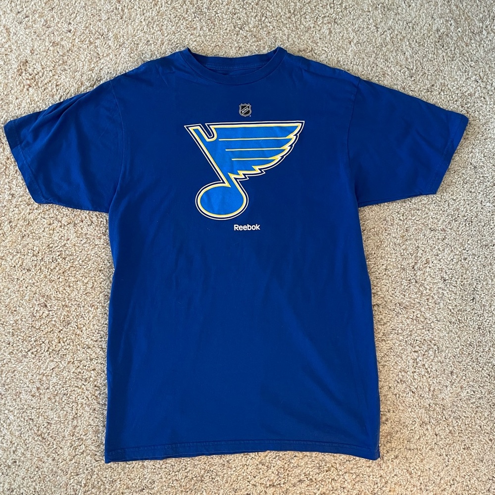 St Louis Blues NHL Reebok Tshirt Size Large